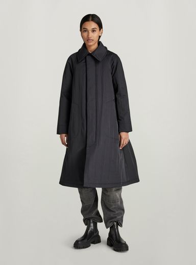 Gabardina Padded Wide